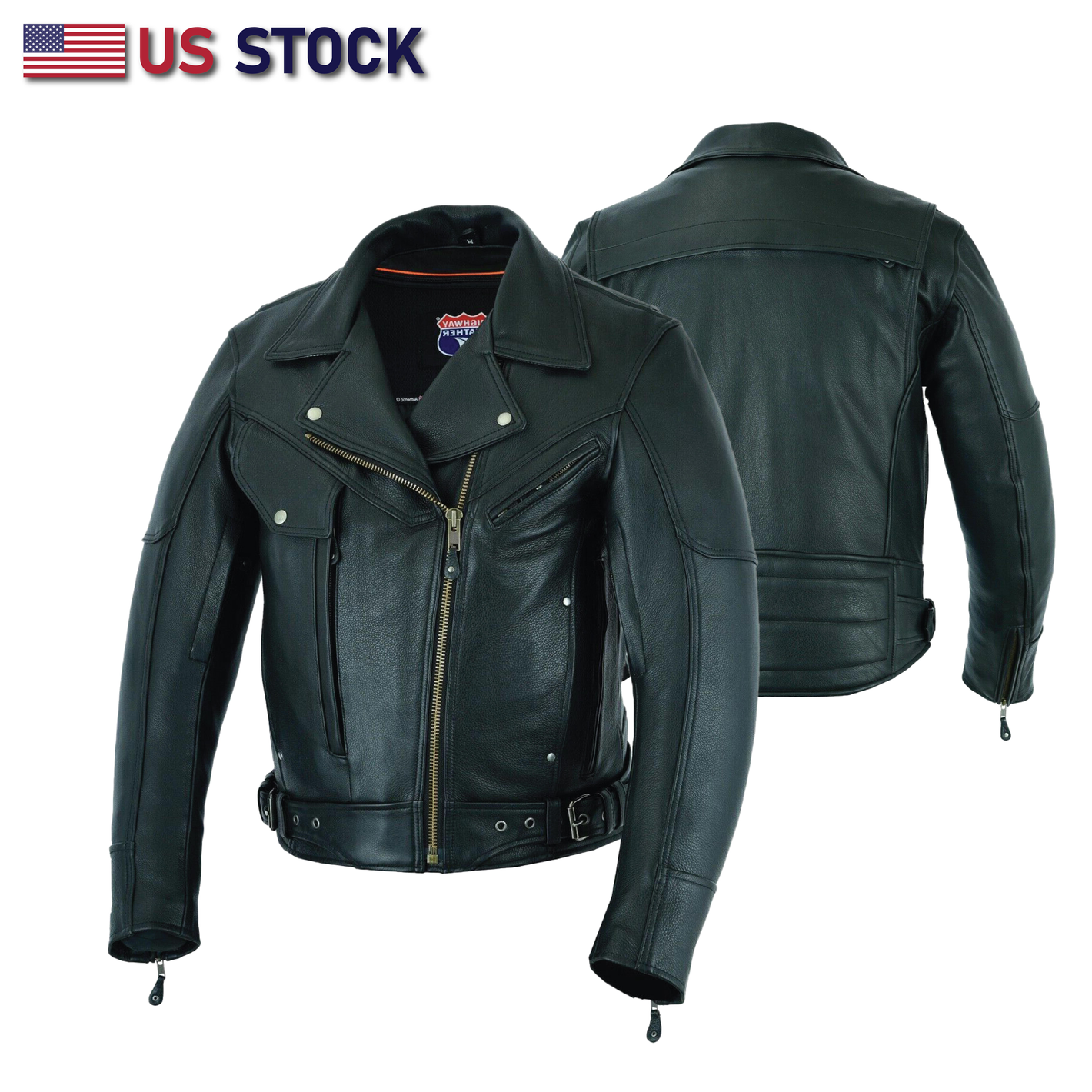 Highend Men's Pistol Pete Leather Jacket