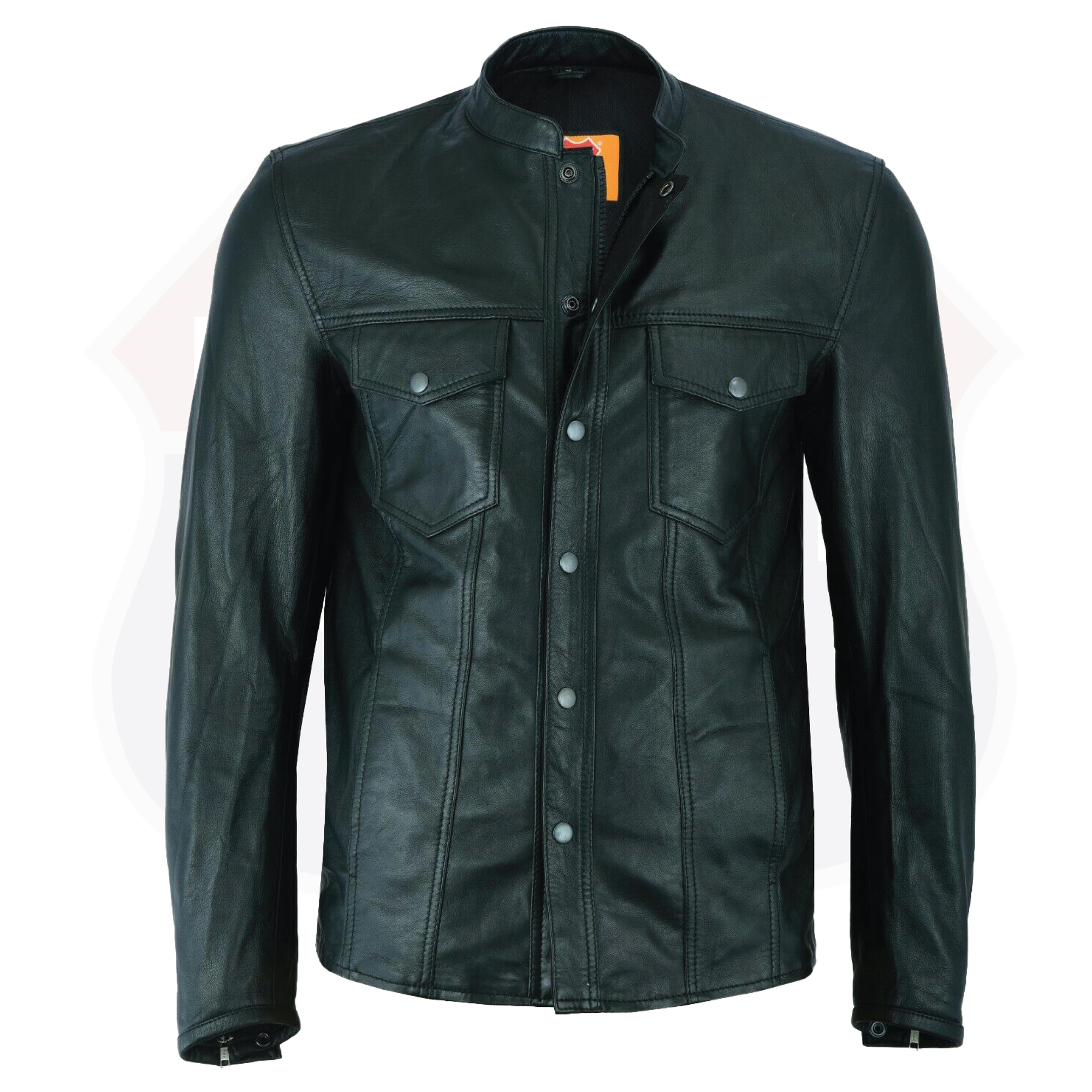 Highway Leather Long Sleeve Leather Shirt Club leather shirt LIGHTWEIGHT