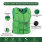 Green bulletproof leather vest - Women/Ladies