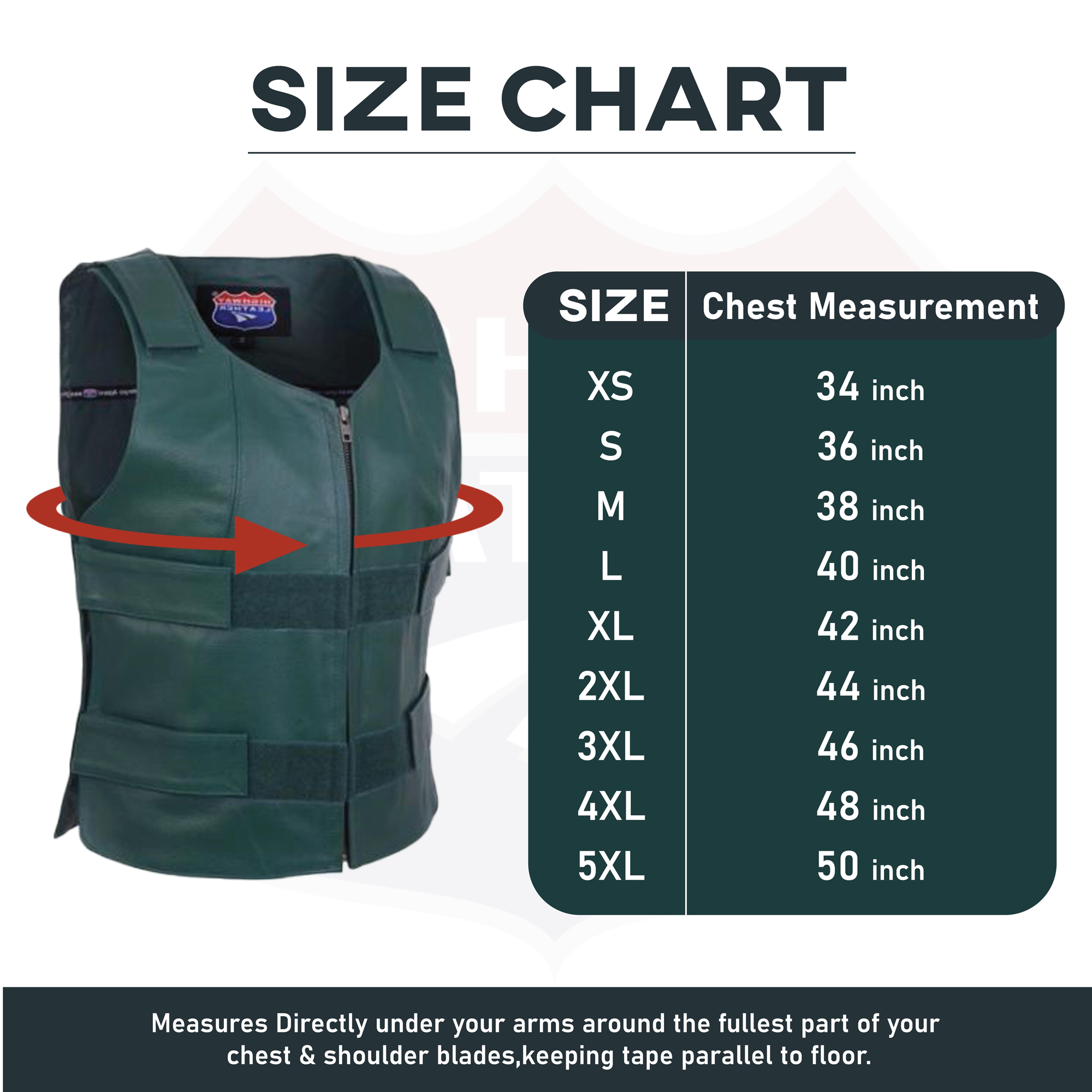 Emerald Green Women Bullet Proof style Leather Motorcycle Vest for SOA bikers Club #14945Hunter Green