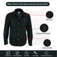Biker Denim Club Style Anarchy Twill Shirt Conceal Carry Gun pocket SKU#21403