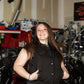 Womens Black Denim Motorcycle Vest