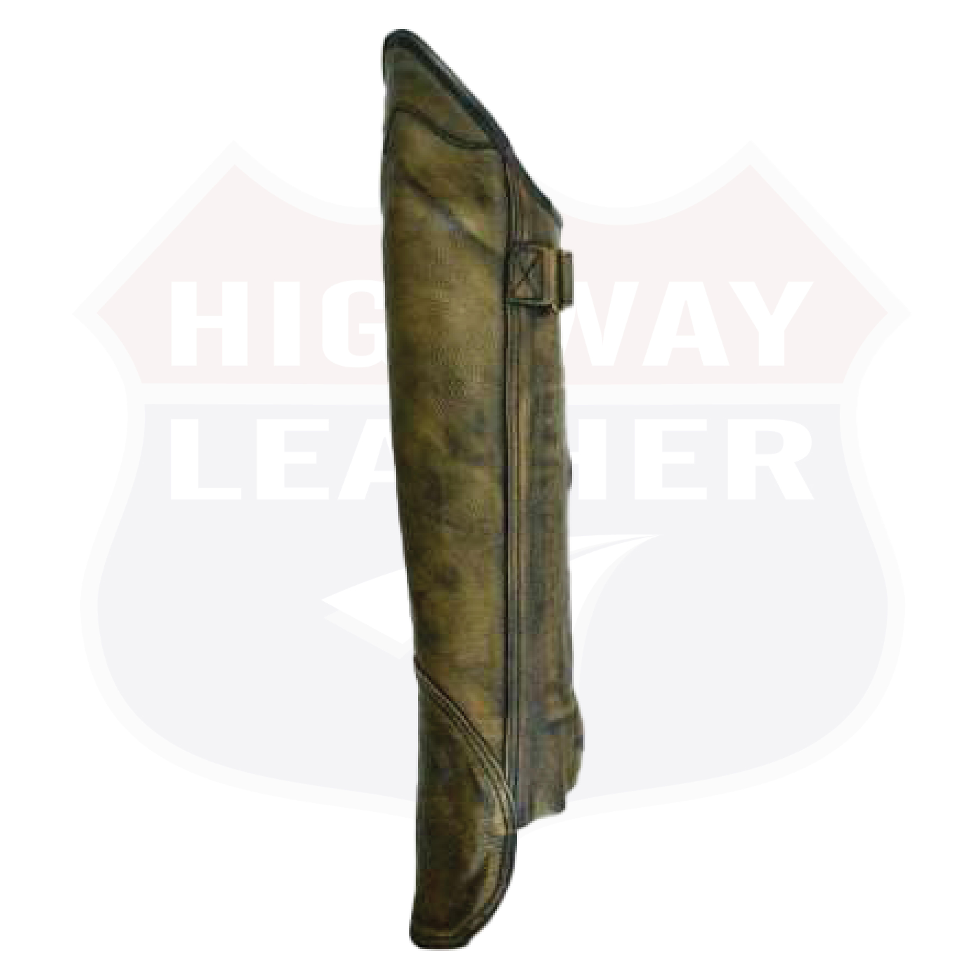 Gaiter Chap - Short Legging Chap Knee high legs # HL12826BUTYLBROWN
