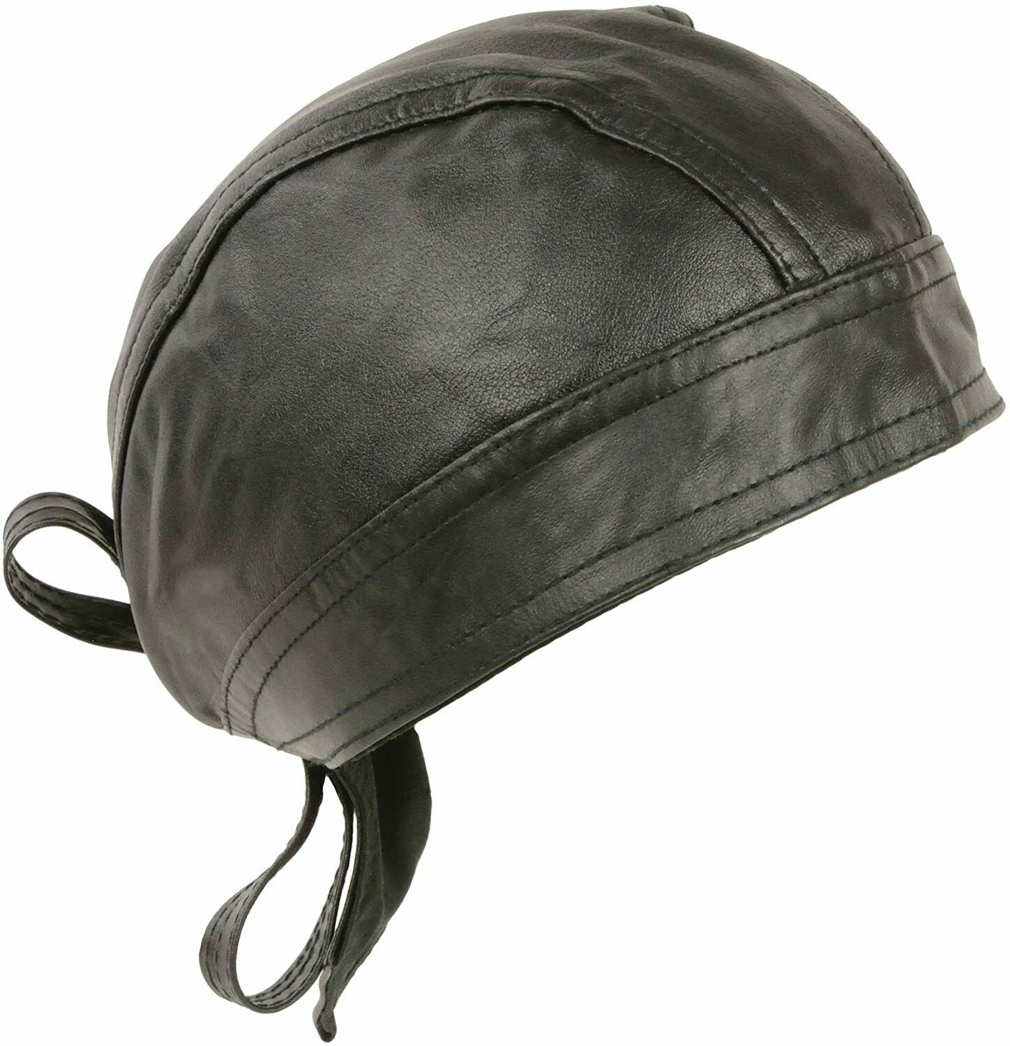 HL80267 HIGHWAY LEATHER Head Wrap, Skull Cap, Biker Cap, Du-Rag Motorc