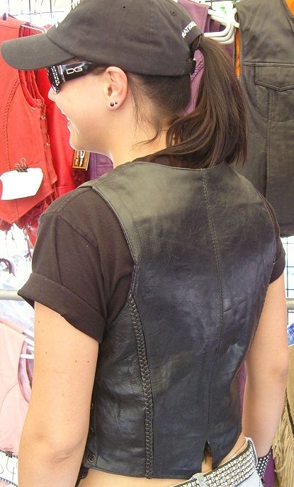Women Braid and lace up side Vest The Classic