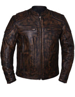 Men's Nevada Brown Utra Motorcycle Jacket