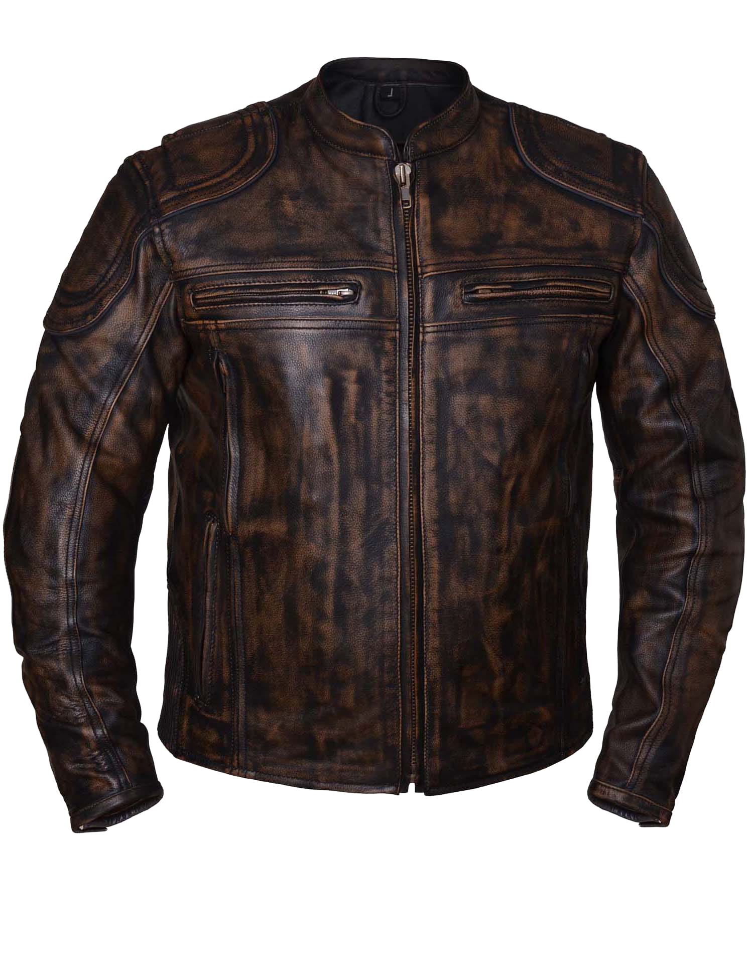 Men's Nevada Brown Utra Motorcycle Jacket