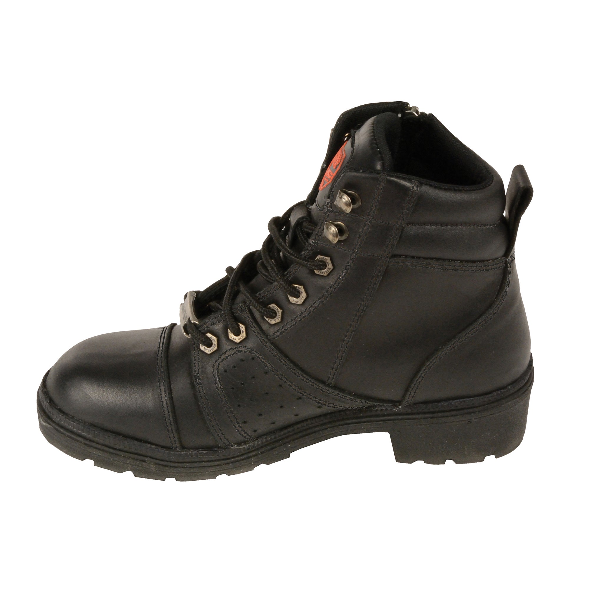 Women's Lace to Toe Boot w/Contrast Stitching