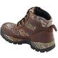 Men's Waterproof Brown Hiking Boot w/ Mossy Oak® Print
