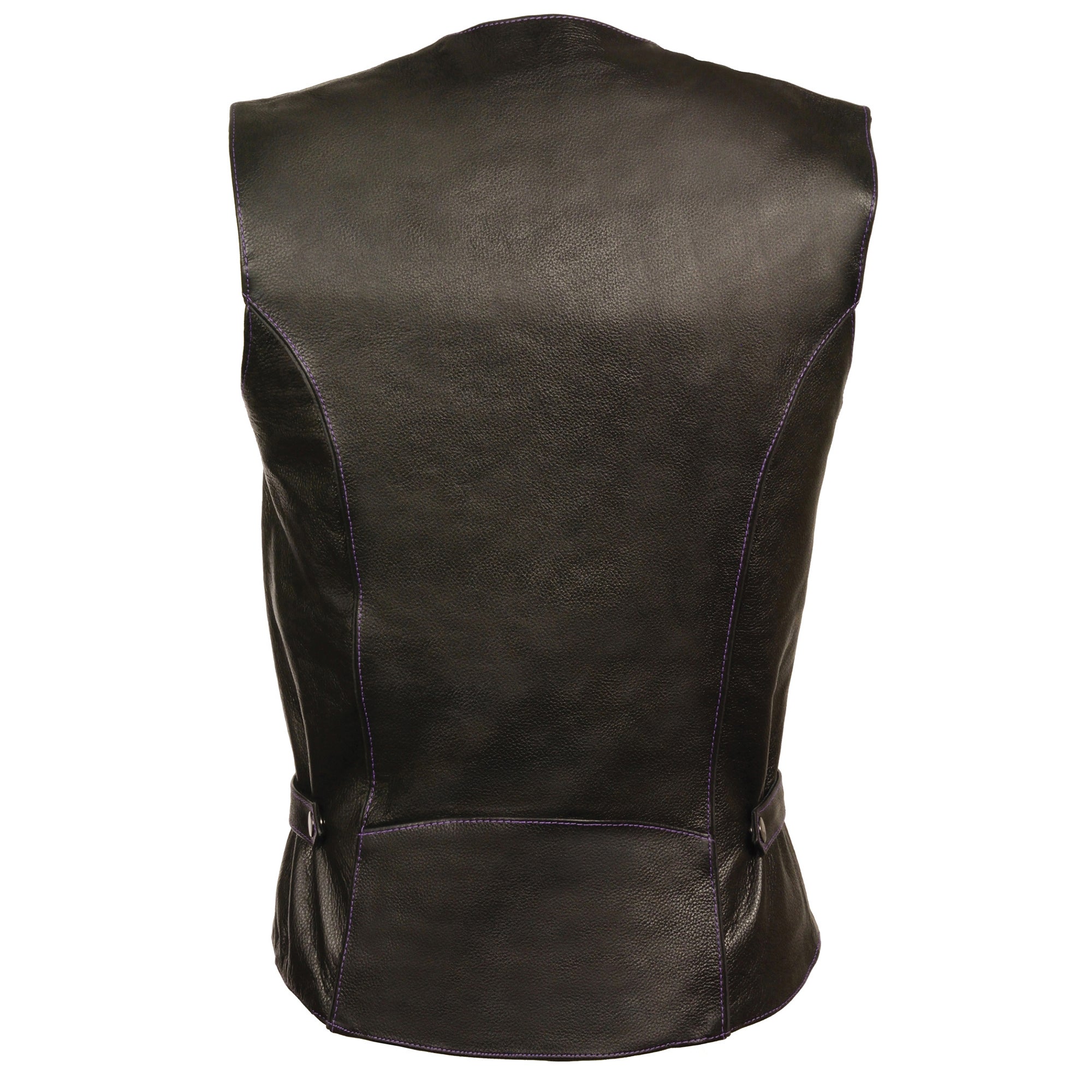 Women's Vest w/ Reflective Tribal Design & Piping