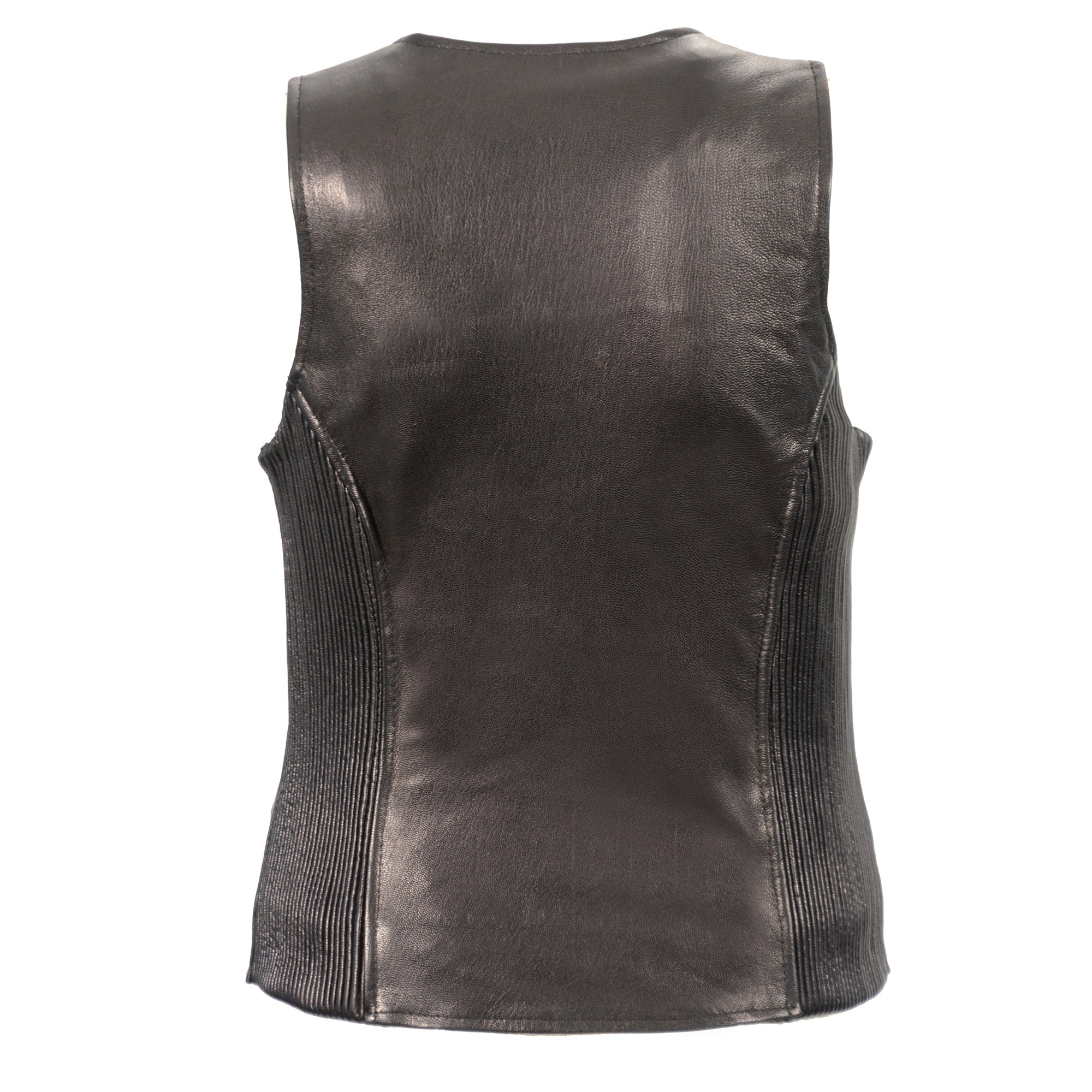 Ladies Lightweight Zipper Front Side Stretch Vest