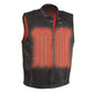 Men's Zipper Front Vest w/ Heated Technology