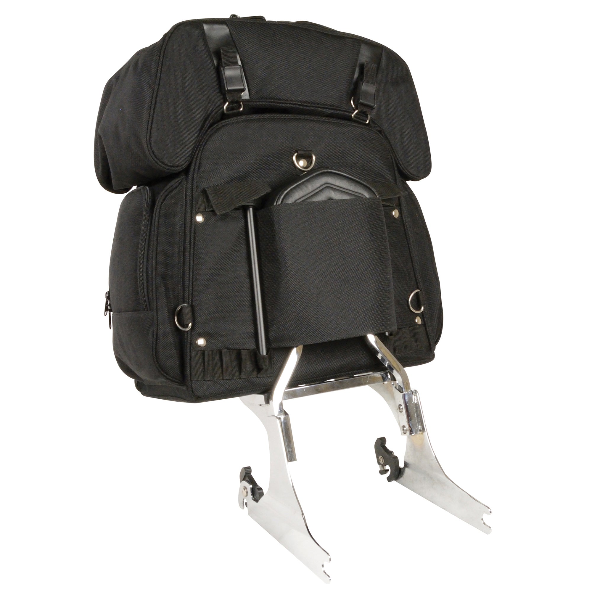 Textile Combo Two Piece Sissy Bar Bag (16X17X11X23)