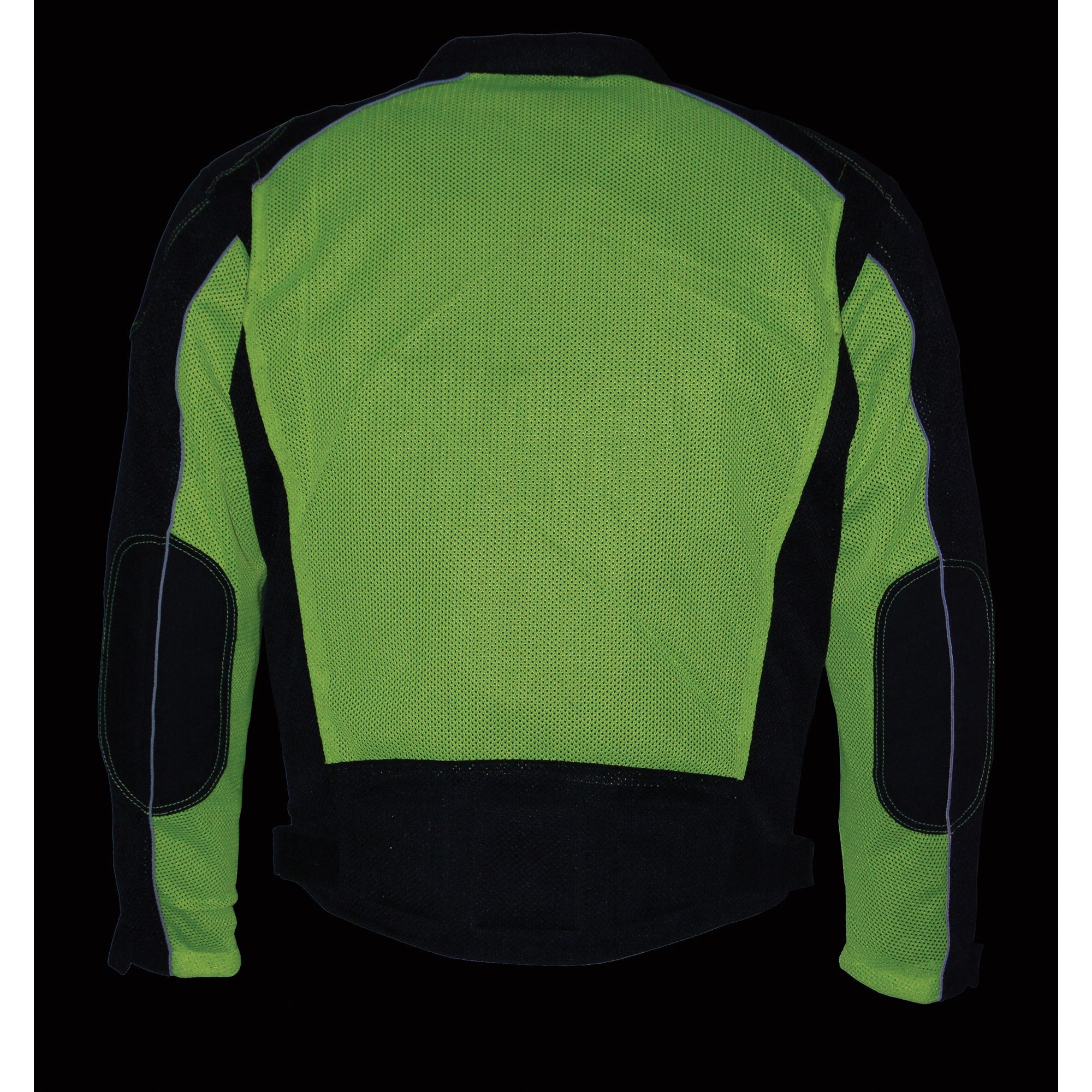 Men's High Visibility Mesh Racer Jacket w/ Removable Rain Jacket Liner
