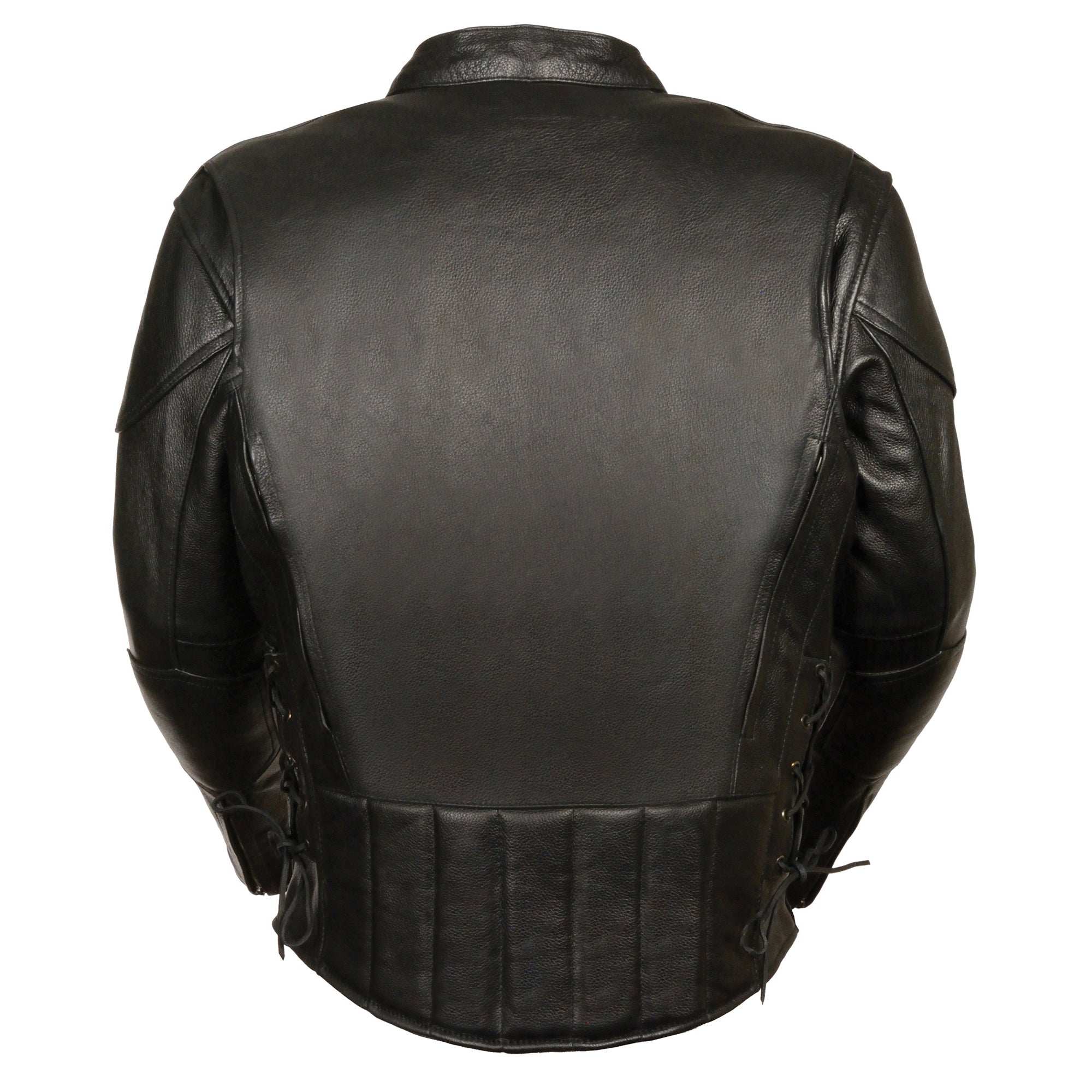 Men's Side Lace Vented Scooter Jacket-Tall