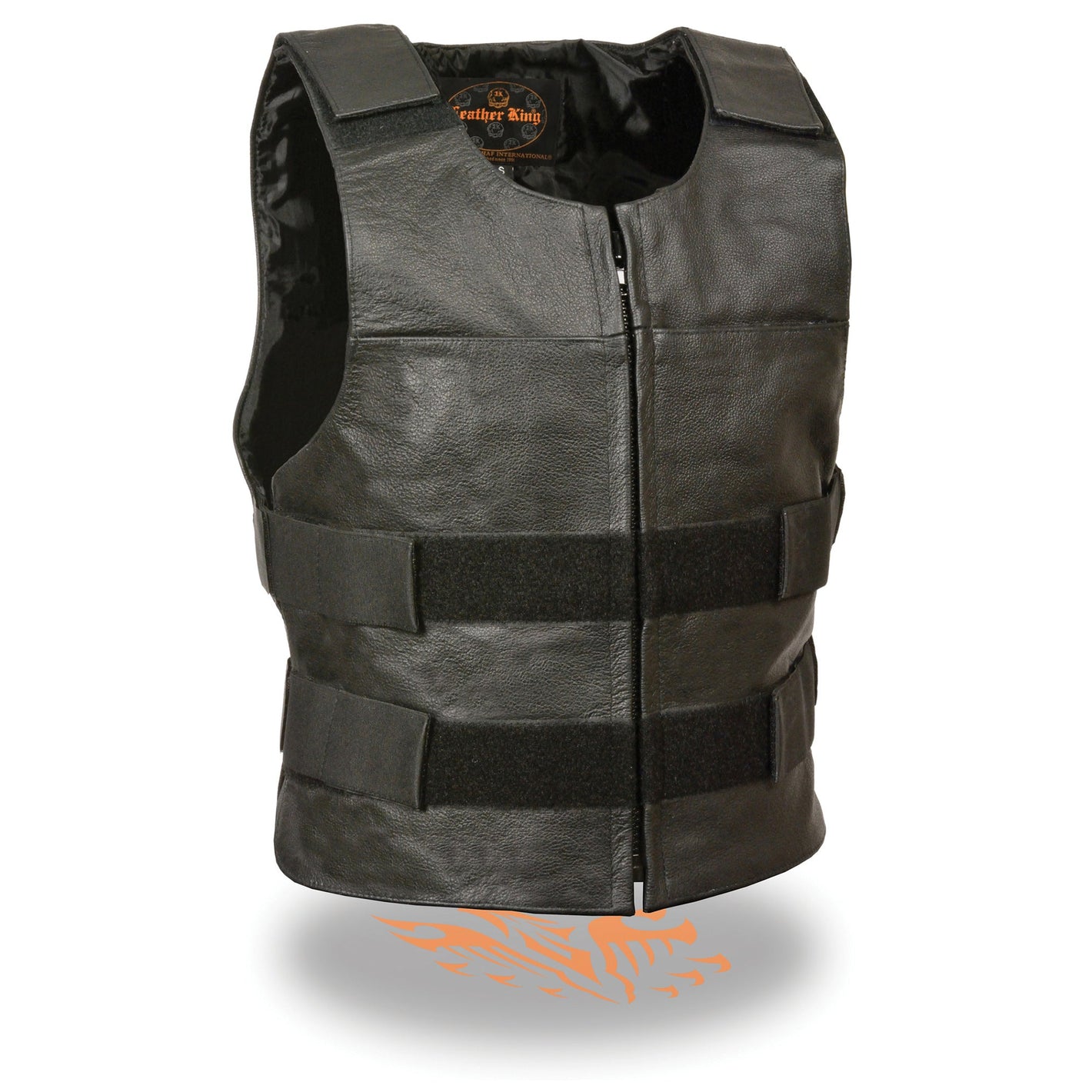 Men's Zipper Front Replica Bullet Proof Vest