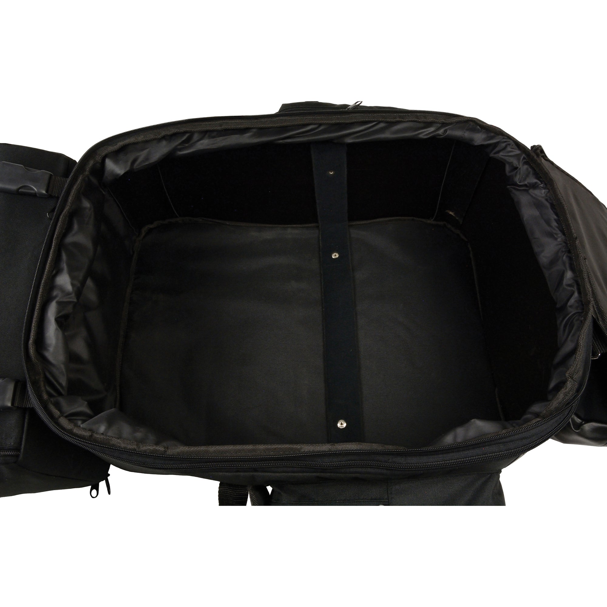 Large Textile Two Piece Sissy Bar Bag w/ Briefcase Pockets (15X21X8)