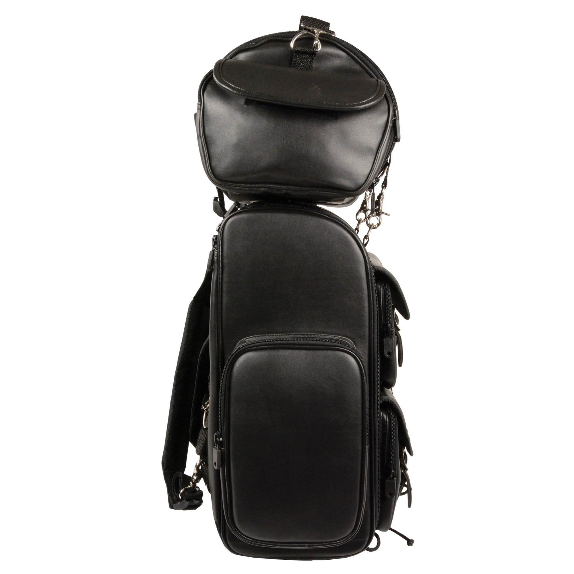 Extra Large Two Piece PVC Touring Pack w/ Reflective Piping (14X17X7)