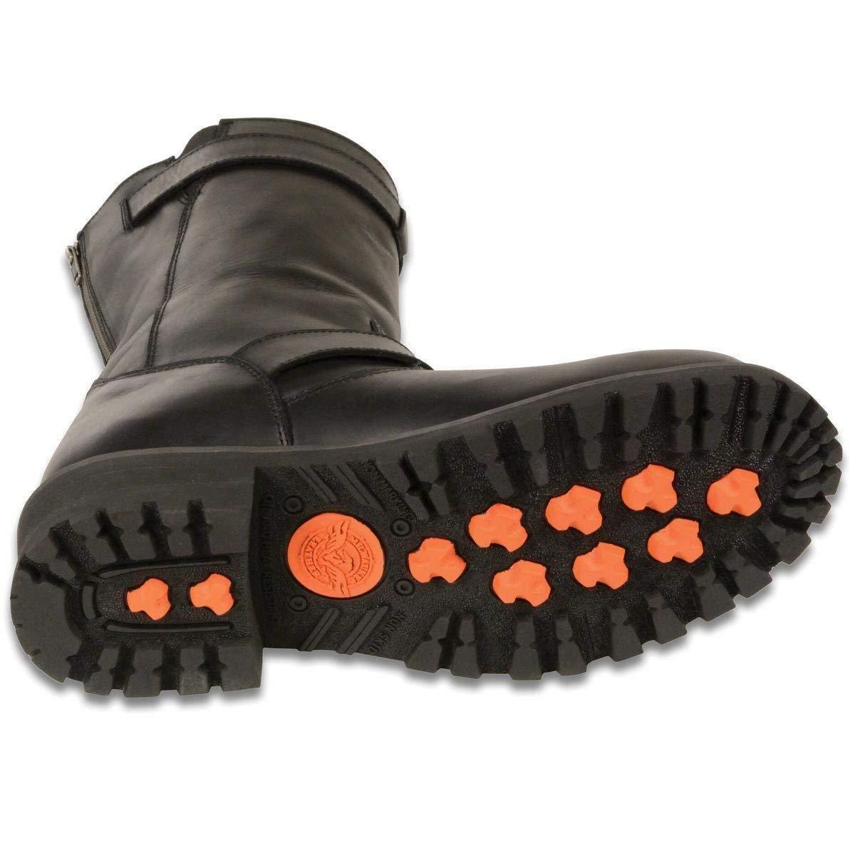 Mens 11 Inch Classic Engineer Leather Boot