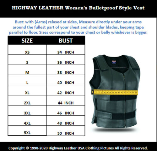 Colored Bullet Proof style Leather Motorcycle Vest bikers Club Tactical Vest