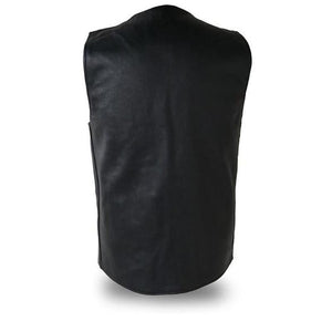 The Badlands Men's Updated Traditional Jean Style V Neck Vest