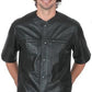 Summer sporty perforated shirt - Half Sleeve - HighwayLeather