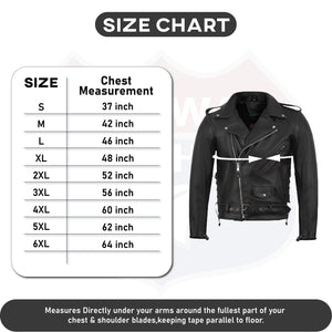 Highway Leather Old School Police Style Motorcycle Leather Brown Jacket