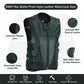 Swat Team  bullet proof style Biker club Leather Vest-Police vest 11645SPT