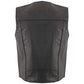 USA Leather 1201 Men's Black 'Club Style' Classic Original Leather Vest — image 4