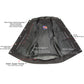 USA Leather 1205 Men's Black 'Combat Style' Motorcycle Biker Leather Vest — image 6