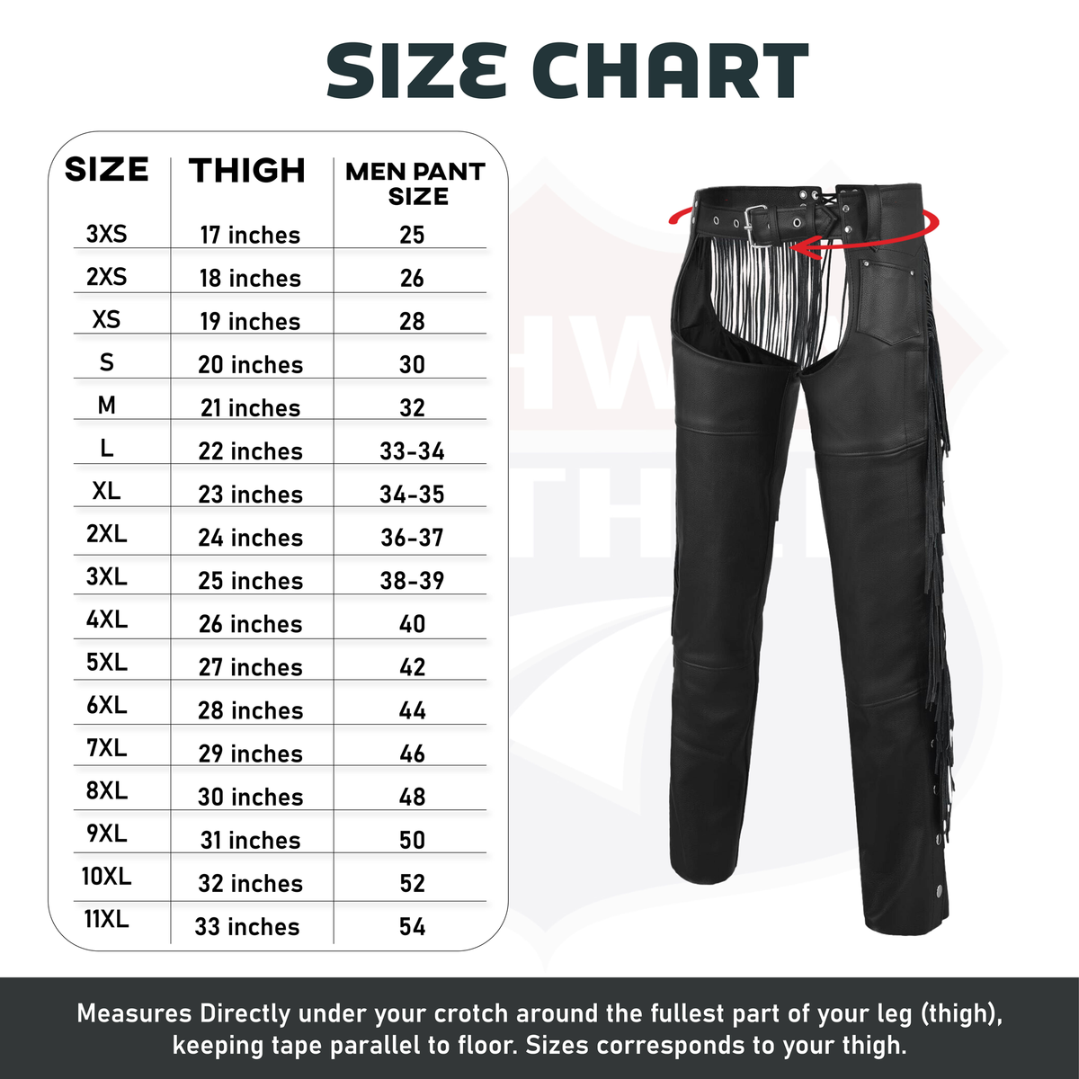 Genuine Leather Chaps By Usa Bikers Genuine Leather Chaps By Usa Bikers