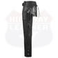 Tassel Chap Fringe Chaps Motorcycle Riding Bikers Chap Black #12800FRINGE - HighwayLeather