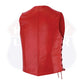 HL14501 Women's Side Lace Leather Vest - The Classic