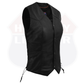 HL14501 Women's Side Lace Leather Vest - The Classic
