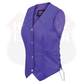 HL14501 Women's Side Lace Leather Vest - The Classic