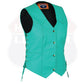 HL14501 Women's Side Lace Leather Vest - The Classic