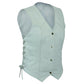 HL14501 Women's Side Lace Leather Vest - The Classic