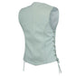 HL14501 Women's Side Lace Leather Vest - The Classic