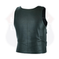 HL14945 Women Bullet Proof style Leather Motorcycle Vest-bikers Club