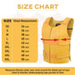 HL14945YELLOW Women Yellow bullet proof style leather vest- for biker club