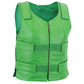 HL14945 Women Bullet Proof style Leather Motorcycle Vest-bikers Club