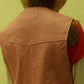 Pink Leather Kids Vest - HighwayLeather