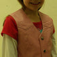 Pink Leather Kids Vest - HighwayLeather