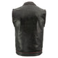 Milwaukee Leather Men's Redline Ledger Club‑Style Motorcycle Premium Leather Vest w/ Red Stitching LKM3788 — image 9