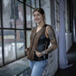 Milwaukee Leather MLL4508 Women's 'Trickster' Vintage Two Tone Crazy Horse Brown and Black Leather Club Style Motorcycle Vest - image 2