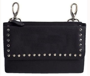 Women studded hip bag - HighwayLeather