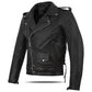 Highway Leather Old School Police Style Motorcycle Leather Brown Jacket