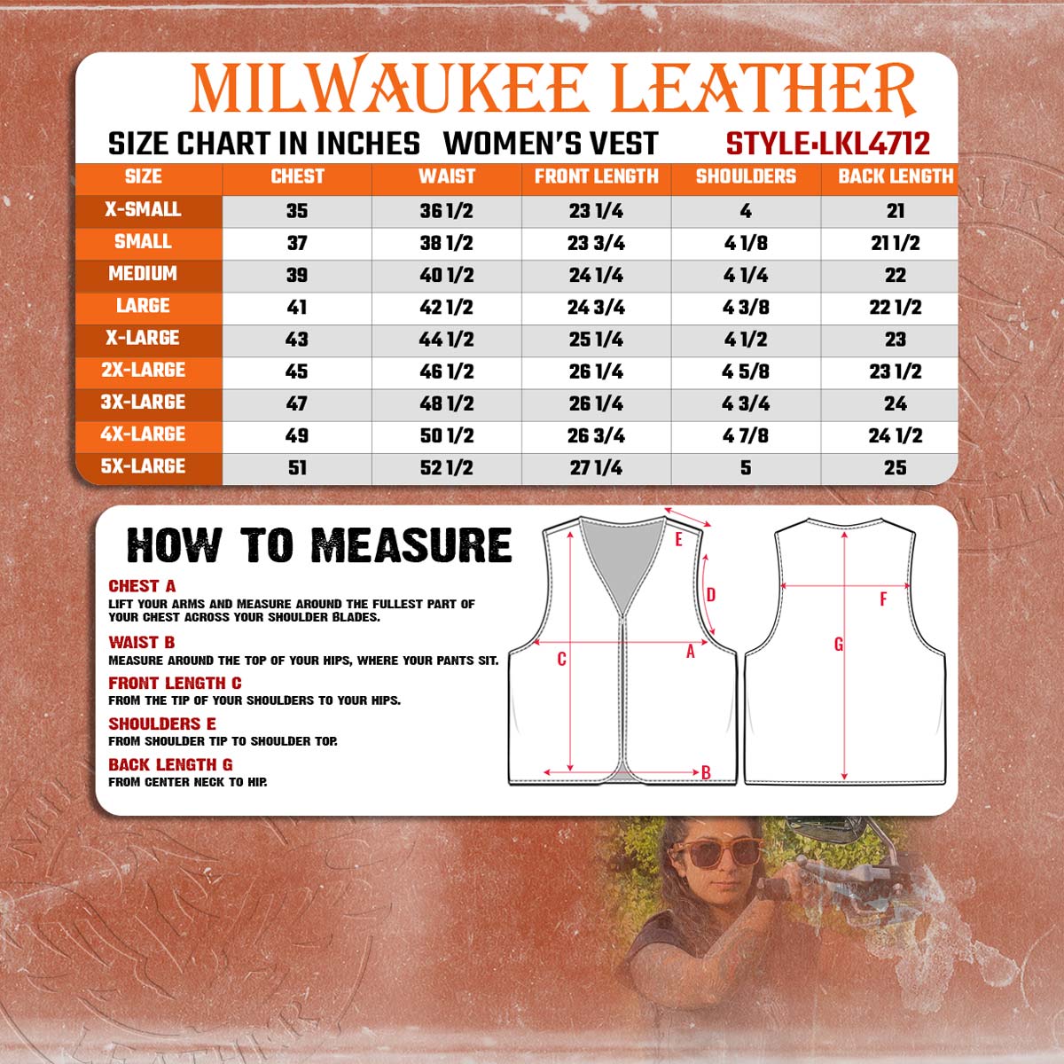 Milwaukee Leather Women's Tara Black Leather Motorcycle Rider 2-in-1 Convertible Hoodie Jacket Vest - LKL4712 - image 3