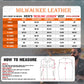 Milwaukee Leather Men's Redline Ledger Club‑Style Motorcycle Premium Leather Vest w/ Red Stitching LKM3788 — image 3