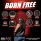 MMCC Women's Born Free Black Leather Motorcycle Vest - MMC40002 - image 2